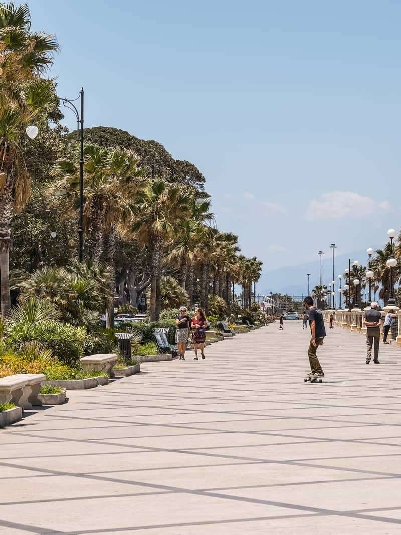 Lungomare Falcomatà a Reggio Calabria